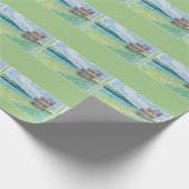 Lelies in Meer Cadeaupapier (Hoek)