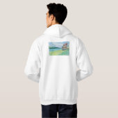 Lelies in Meer Hoodie (Achterkant volledig)