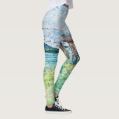 Lelies in Meer Leggings (Rechts)