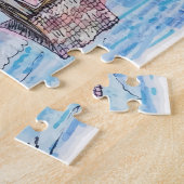 Lelies in Meer Legpuzzel (Zijkant)