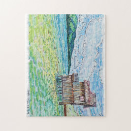 Lelies in Meer Legpuzzel