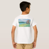 Lelies in Meer T-shirt (Achterkant volledig)