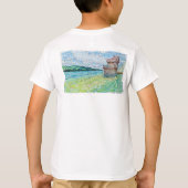 Lelies in Meer T-shirt (Achterkant)