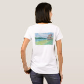Lelies in meer t-shirt (Achterkant volledig)