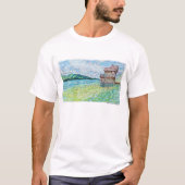 Lelies in meer t-shirt (Voorkant)