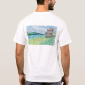 Lelies in meer t-shirt (Achterkant)