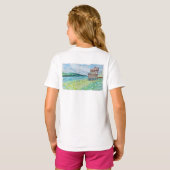 Lelies in Meer T-shirt (Achterkant volledig)