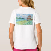 Lelies in Meer T-shirt (Achterkant)