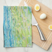 Lelies in meer theedoek (Quarter Fold)