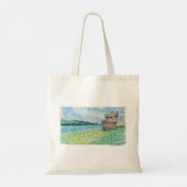 Lelies in Meer Tote Bag (Achterkant)