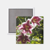 Lelies Magneet (Voorkant / Achterkant)