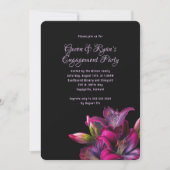 Lelies Pre-bruiloft Douche Party Uitnodiging (Voorkant)