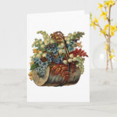  lelies van de Valley & Forget Me Nots, Kaart (Gele Bloem)