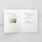 Lelies van Pasen van de predikant & van de Vrouw Feestdagen Kaart (Binnen)