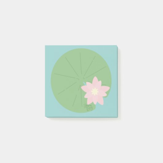 Lelietje (notitie)blok post-it® notes (Voorkant)
