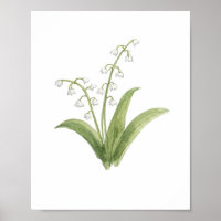 Lelietje-van-dalen bloemschilderij