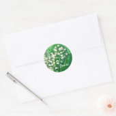 Lelietje-van-dalen bloemzegels stickers (Envelop)