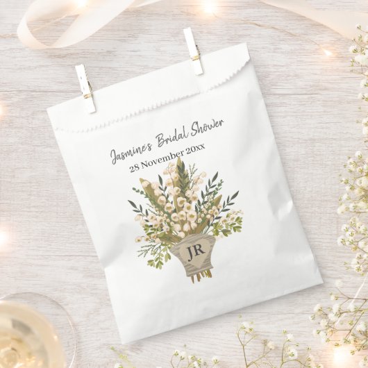 Lelietje-van-dalen Bruidsmeisjes Bruiloft Bedankzakje (Geknipt)