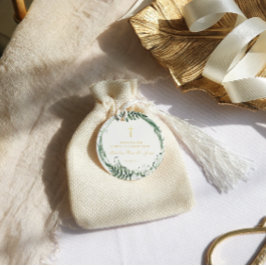 Lelietje-van-dalen | Florale Gouden Doop  Bedankjes Labels