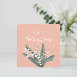 Lelietje-van-dalen Gelukkige Moederdag Feestdagenkaart