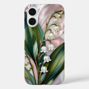 Lelietje-van-dalen iPhone Hoesje Gebrandschilderde