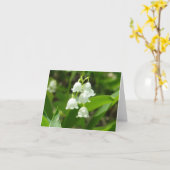 Lelietje-van-dalen Kaart (Gele Bloem)