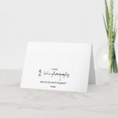 Lelietje-van-dalen Kaart (Achterkant)