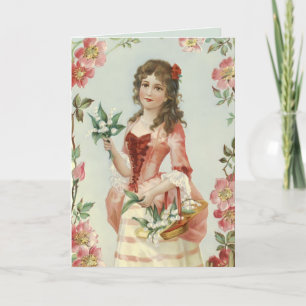 Lelietje-van-dalen-meisje Kaart