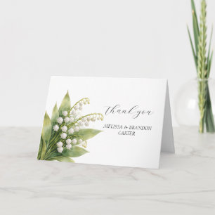 Lelietje-van-dalen Witte Bloemen Bruiloft Bedankt 