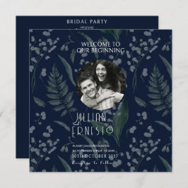 Lelietje van de Dalvarens || Donkerblauw fotoprogr Programmakaart