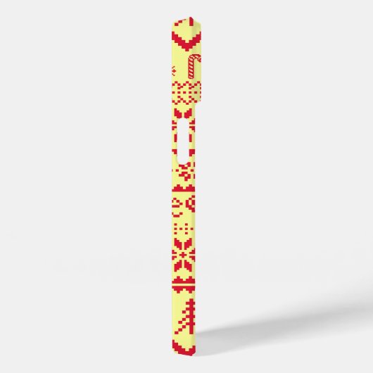 Lelijk Abstract kerstpatroon Case-Mate iPhone Case (Achterkant / Rechts)