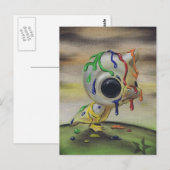 lelijk briefkaart van eenden (Voorkant / Achterkant)