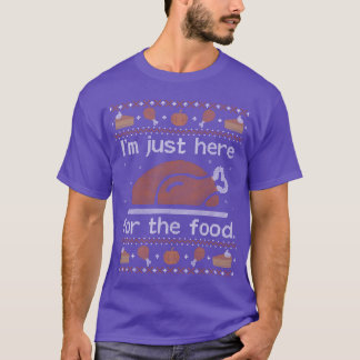 Lelijk cadeau hier voor voedsel familie t-shirt