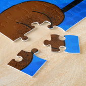 Lelijk gezicht van de Amerikaanse Leopard Hound 10 Legpuzzel (Zijkant)