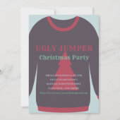 Lelijk Jumper Kerstfeest Kaart (Voorkant)