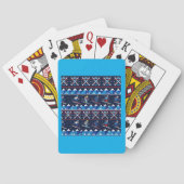 Lelijk Kerst Skipatroon Vakantie Pokerkaarten (Achterkant)