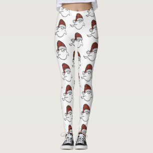 lelijk kerstfeest spooky hotel tapijt leggings
