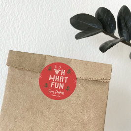 Lelijk kerstfeest voor Sticker