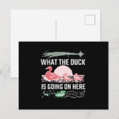 Lelijk Kerstfeest - Wat Een Eend Briefkaart (Voorkant / Achterkant)