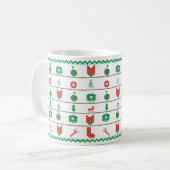 Lelijk Kerstmis Koffiemok (Voorkant links)