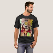 Lelijk kerstrendierontwerp t-shirt (Voorkant volledig)