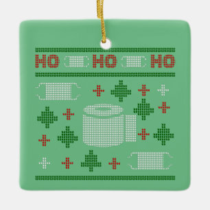 lelijk kersttrui 2020 keramisch ornament