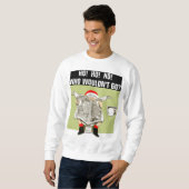 Lelijk kersttrui feest trui (Voorkant volledig)