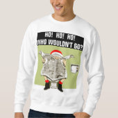 Lelijk kersttrui feest trui (Voorkant)