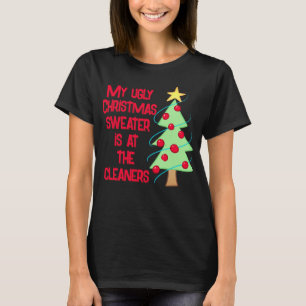 Lelijk Kersttrui Grappig Dames T-Shirt