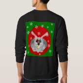lelijk kersttrui voor kerstfeest trui (Achterkant)