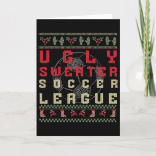 Lelijk Kerstvoetbal – Grappig lelijk truitje  Kaart