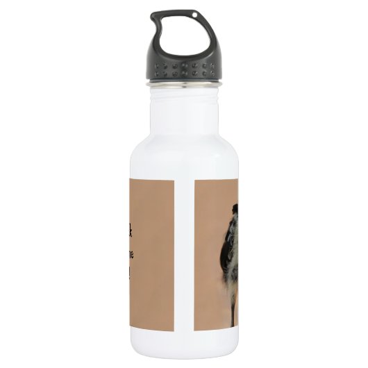 lelijk kuiken waterfles  (Achterkant)