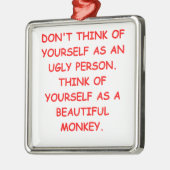 lelijk metalen ornament (Links)