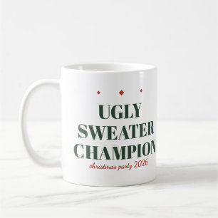 Lelijk T-shirt Kampioen Kerstfeest Mok